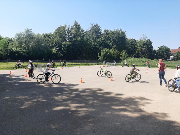 TRImaS-Projekt - Fahrradtraining an der Grundschule Nord in Salzgitter-Lebenstedt_2