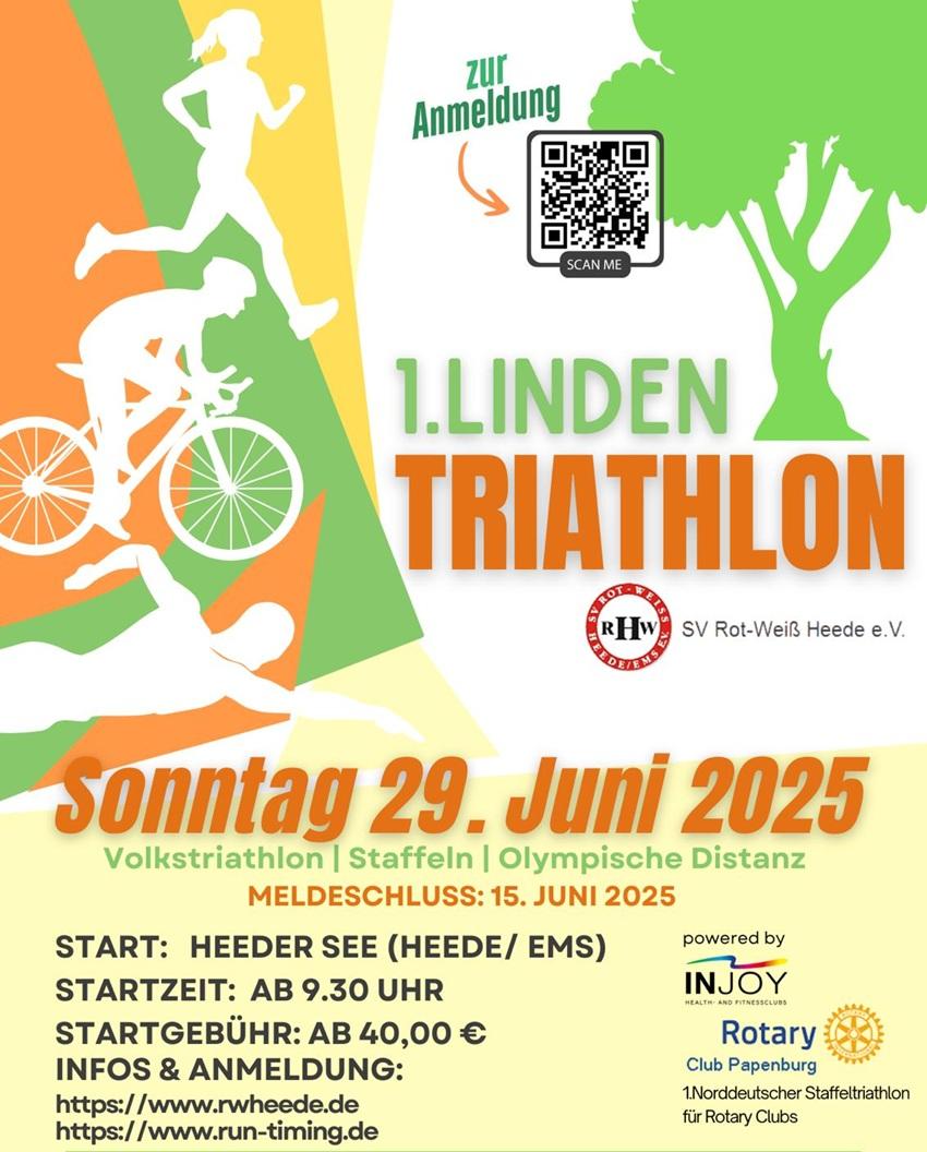 1. Linden Triathlon in Heede