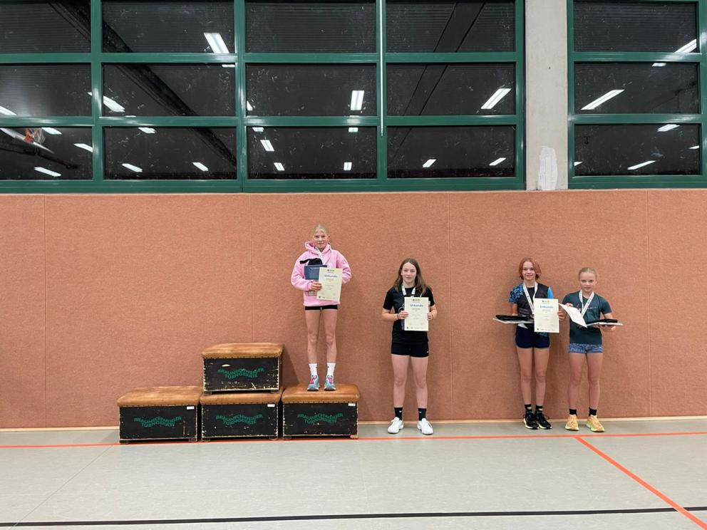 Siegerehrung Schülerserie 25.