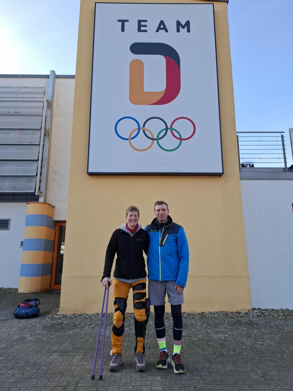 Nds. Paratriathleten beim DTU-Lehrgang in Kienbaum