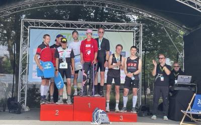 Paratriathlon Staffel mit Tina Deeken am Steinhuder Meer 
